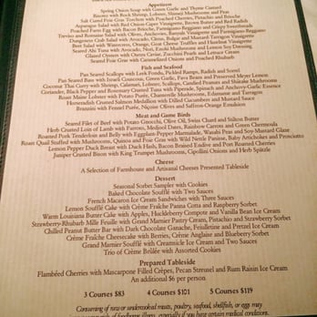 Gary Danko - Menu options as of 06.02.16! - New American Near Me - San Francisco, California Gary Danko - Menu options as of 06.02.16! - New American Near Me - San Francisco, California