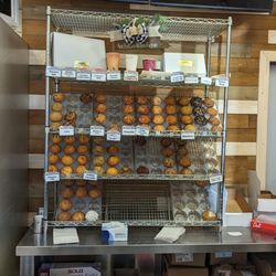 New England Muffin Factory - Inside muffin display