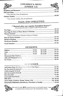 Menu photo 5 2400 Diner Fredericksburg, VA