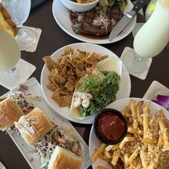 Shutters Lounge - Shrimp ceviche, ribeye steak, kalua pig sliders, truffle Parmesan fries - Cocktail Bars Near Me - Lihue, Hawaii Shutters Lounge - Shrimp ceviche, ribeye steak, kalua pig sliders, truffle Parmesan fries - Cocktail Bars Near Me - Lihue, Hawaii