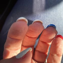 Avalon Nails - Underneath nails.