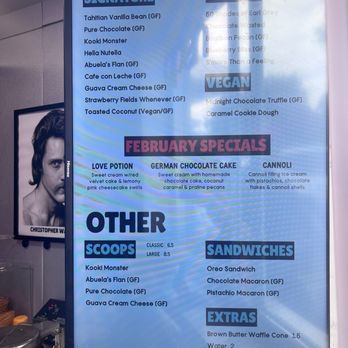 Sweet Melody Ice Cream - Menu - Ice Cream & Frozen Yogurt Near Me - Miami, Florida