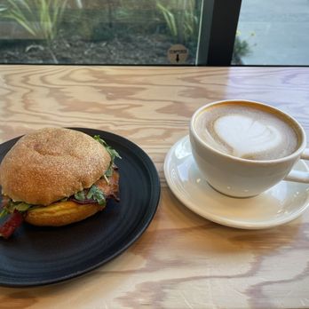 Copa Vida - Bacon Brekkie and hot honey latte... yum! - Coffee & Tea Near Me - Torrance, California Copa Vida - Bacon Brekkie and hot honey latte... yum! - Coffee & Tea Near Me - Torrance, California