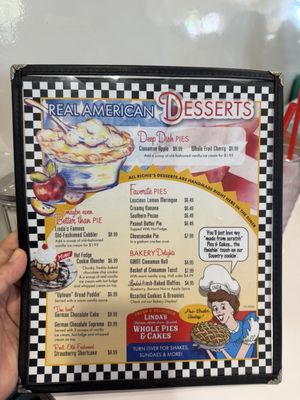 Menu photo 1 Richie's Real American Diner Murrieta, CA