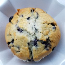 Brewed Awakenings Cafe - Blueberry muffin