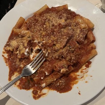 Goccia D'oro Ristorante - Rigatoni Bolognese - Italian Near Me - Lindenhurst, New York