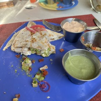 Balche - A half-eaten chicken quesadilla lol it looked so good I forgot to take the pic - Mexican Near Me - Riviera Maya, ROO Balche - A half-eaten chicken quesadilla lol it looked so good I forgot to take the pic - Mexican Near Me - Riviera Maya, ROO