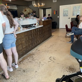 Cherry Coffee Shop - Front room.. round the corner for a ton more seating. - Coffee & Tea Near Me - Fort Worth, Texas