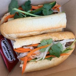 BBQ Pork Banh Mi Sandwich. @ojbaylen BBQ Pork Banh Mi Sandwich. @ojbaylen