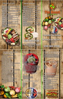 Menu photo 4 The Boost Juice Bar & Kitchen Naples, FL Menu photo 4 The Boost Juice Bar & Kitchen Naples, FL