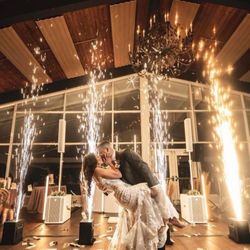 Crown Yourself Entertainment - Sparklers add a great element to your event!!