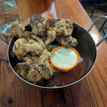 Orchard City Kitchen - Oyster mushrooms - New American Near Me - Campbell, California Orchard City Kitchen - Oyster mushrooms - New American Near Me - Campbell, California