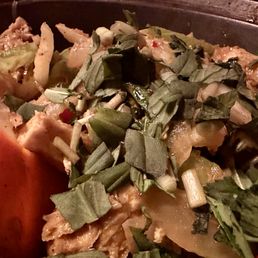 Iron Pot Lemongrass Curry w Bean Curd. Iron Pot Lemongrass Curry w Bean Curd.