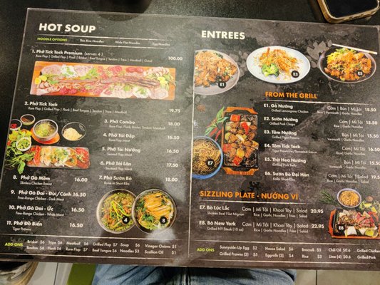 Menu photo 2 Pho Tick Tock Restaurant San Jose, CA Menu photo 2 Pho Tick Tock Restaurant San Jose, CA
