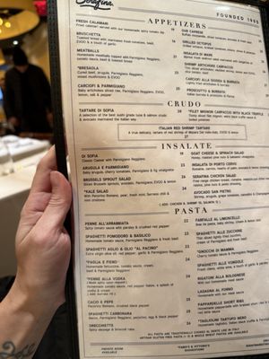 Menu photo 2 Serafina New York, NY Menu photo 2 Serafina New York, NY