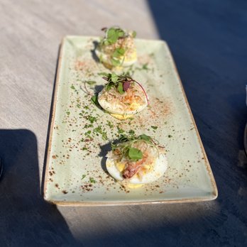 Downriggers - Deviled eggs - American Near Me - Friday Harbor, Washington Downriggers - Deviled eggs - American Near Me - Friday Harbor, Washington