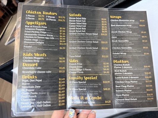 Menu photo 2 Kebab Grill & Wings Lake Park, NC Menu photo 2 Kebab Grill & Wings Lake Park, NC