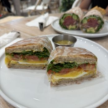 Pura Vida Miami - PERFECT EGG SANDWICH - Gluten free - Breakfast & Brunch Near Me - Costa Mesa, California