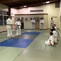 Technique instruction during training session