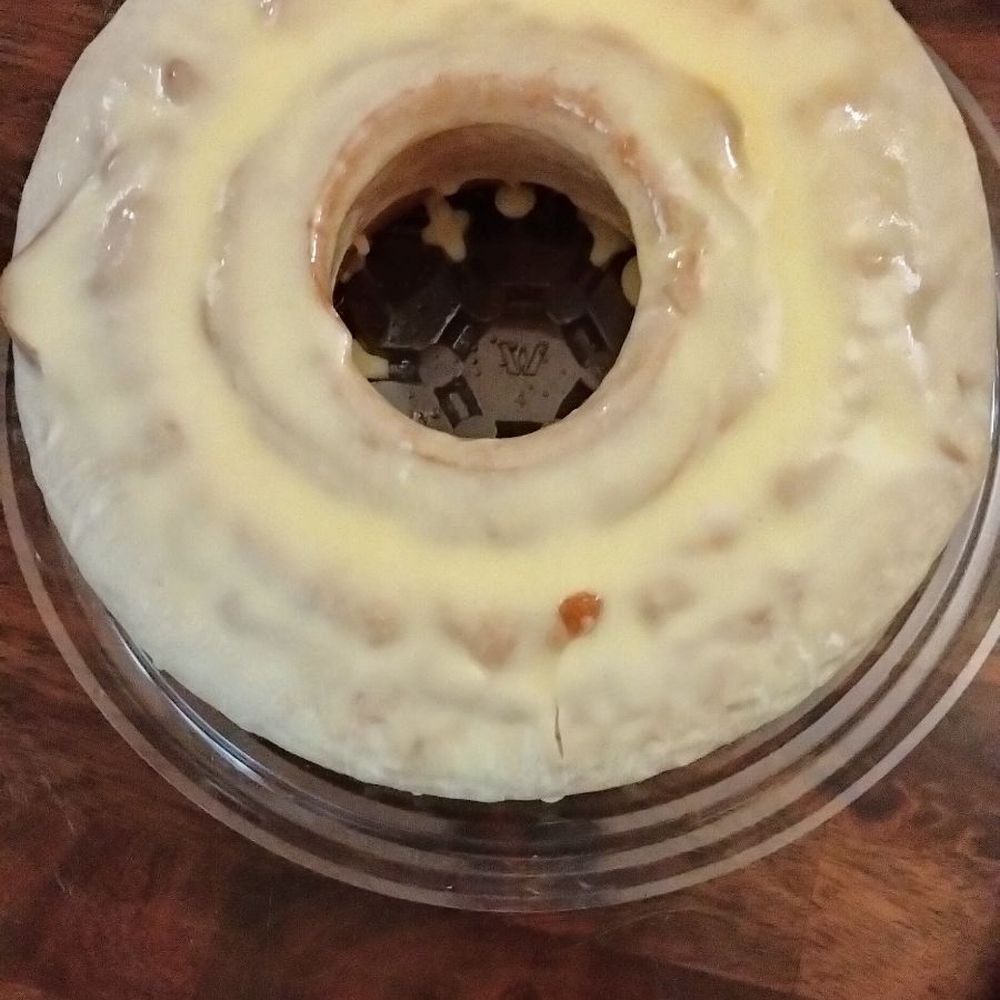 Lemon pound cake.