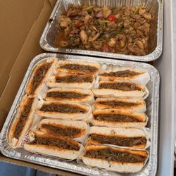 [B2] Spicy Cumin Lamb Burger + chicken (Catering to the office)