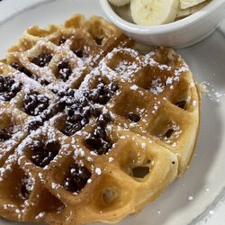 Ocala's Downtown Diner - Belgian Waffle Only Breakfast