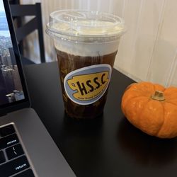 Hobe Sound Social & Coffee - Cold brew with Fluff (cold foam)