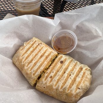 Cafe Metropole - Breakfast burrito with a side of salsa - Sandwiches Near Me - Avalon, California Cafe Metropole - Breakfast burrito with a side of salsa - Sandwiches Near Me - Avalon, California