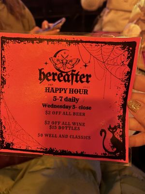 Hereafter by null