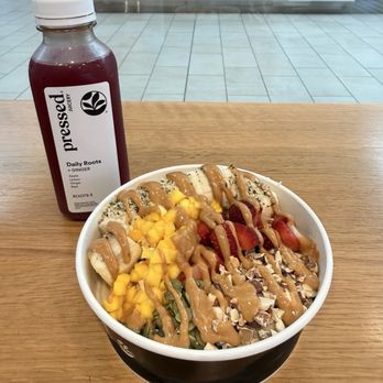 Pressed Juicery - Tropical Protein Bowl - Juice Bars & Smoothies Near Me - Cerritos, California