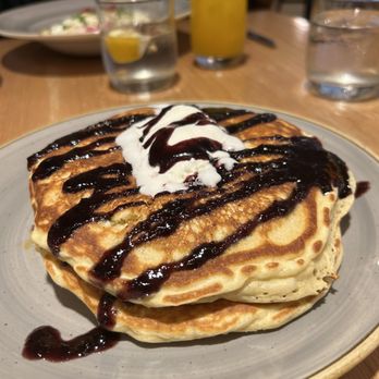 Art and Soul - Lemon blueberry pancakes. - New American Near Me - Washington, DC, District of Columbia