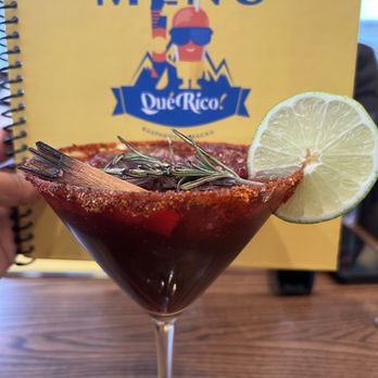 Que Rico - Jamaica and Mezcal Cocktail - Breakfast & Brunch Near Me - Denver, Colorado