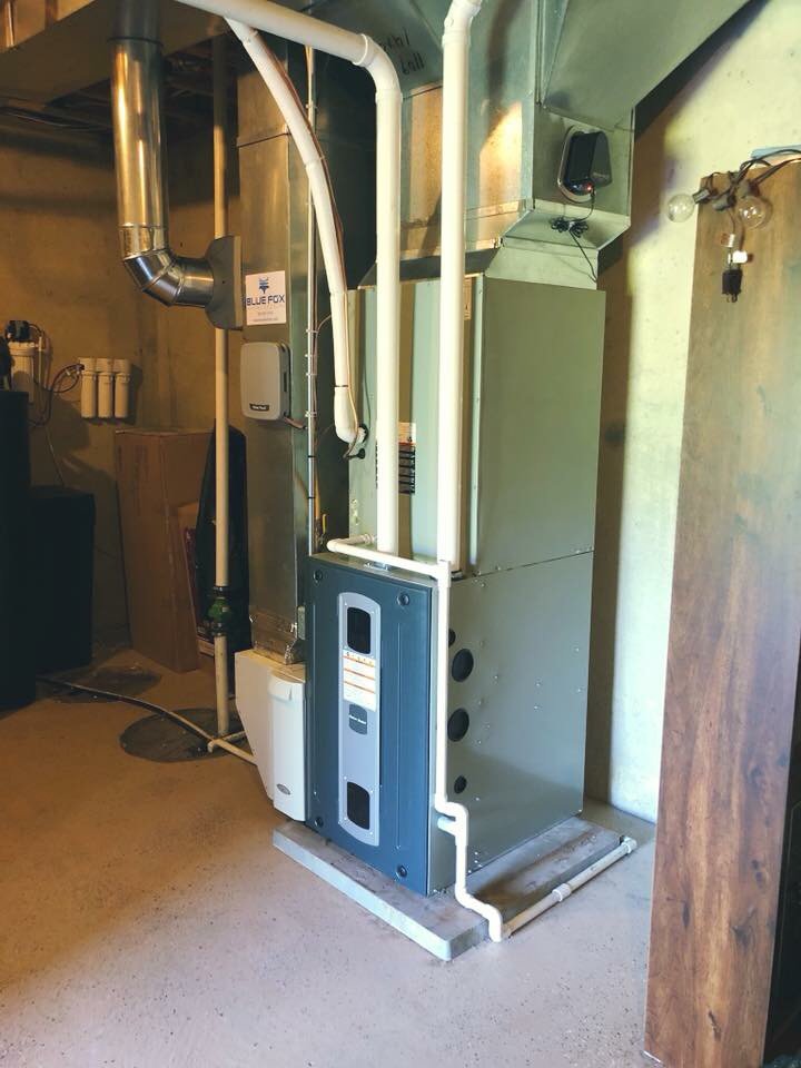 Slide of Blue Fox Heating & Cooling