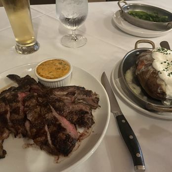 Culpers 1778 - Ribeye, baked potato & broccolini - Steakhouses Near Me - East Setauket, New York Culpers 1778 - Ribeye, baked potato & broccolini - Steakhouses Near Me - East Setauket, New York