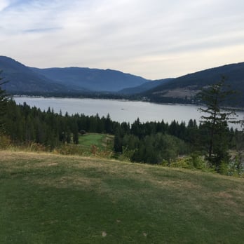 Hyde Mountain Golf Course - Here is the tee box from the fourth hole! - Golf Near Me - Sicamous, British Columbia