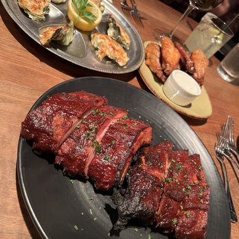 Buckeye Roadhouse - Barbequed Baby Back Ribs, Buckeye Famous Smoked Chicken Wings, Oysters Bingo - American Near Me - Mill Valley, California Buckeye Roadhouse - Barbequed Baby Back Ribs, Buckeye Famous Smoked Chicken Wings, Oysters Bingo - American Near Me - Mill Valley, California