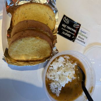 Bag O’ Crab - Gumbo and garlic bread - Seafood Near Me - Goodyear, Arizona
