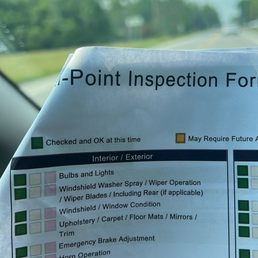 MULTI POINT INSPECTION - light portion checks out to be good when lights are inoperative MULTI POINT INSPECTION - light portion checks out to be good when lights are inoperative
