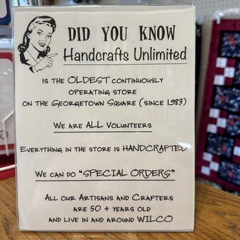 Handcrafts Unlimited - Home Decor Near Me - Georgetown, Texas