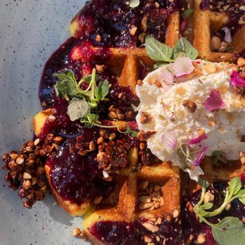 Two Hands - Lemon Poppyseed Waffle - Cocktail Bars Near Me - Austin, Texas Two Hands - Lemon Poppyseed Waffle - Cocktail Bars Near Me - Austin, Texas
