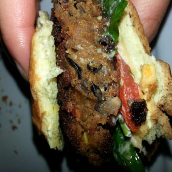 Cafe 4 - Veggie burger - Comfort Food Near Me - Knoxville, Tennessee