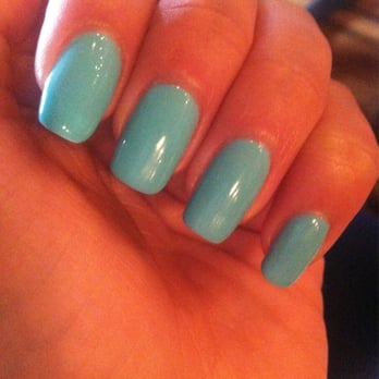 Aloha Nail Spa - Gel manicure done by Leah. - Nail Salons Near Me - Miami Beach, Florida