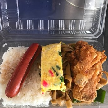 Mayjah Grinds - a meal in a plastic container - Hawaiian Near Me - Mililani, Hawaii Mayjah Grinds - a meal in a plastic container - Hawaiian Near Me - Mililani, Hawaii