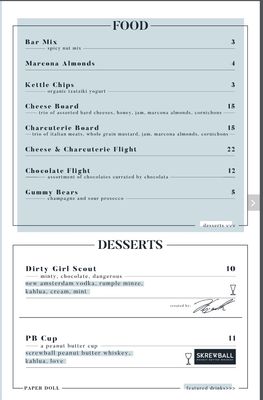 Menu photo 3 Paper Doll POP Birmingham, AL