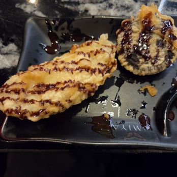 Umiya Raleigh - Fried banana and fried oreo desserts - Sushi Bars Near Me - Raleigh, North Carolina Umiya Raleigh - Fried banana and fried oreo desserts - Sushi Bars Near Me - Raleigh, North Carolina
