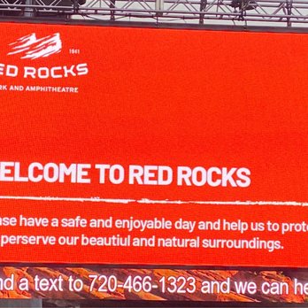 Red Rocks Amphitheatre - Music Venues Near Me - Morrison, Colorado