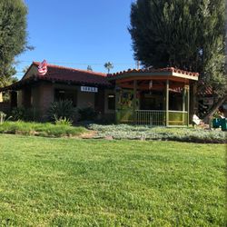 Village Preschool Academy - Front patio and music gazebo