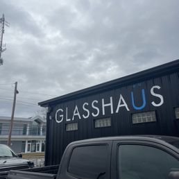Exterior outside entrance of Glasshaüs - Nashville, Tennessee Exterior outside entrance of Glasshaüs - Nashville, Tennessee