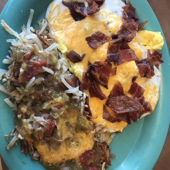 Stonegate Cafe - Mass Confusion with side of green chili - American Near Me - Parker, Colorado Stonegate Cafe - Mass Confusion with side of green chili - American Near Me - Parker, Colorado
