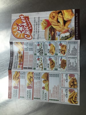 Menu photo 2 Tex's Chicken & Burgers Bronx, NY Menu photo 2 Tex's Chicken & Burgers Bronx, NY